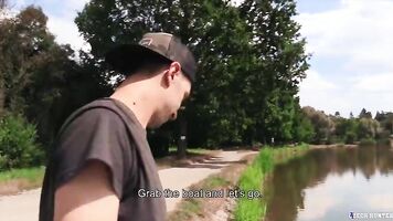 CZECH HUNTER 552 - Cute Twink Patrick Sucks A Stranger's Cock And Gets His Ass Stretched For Money