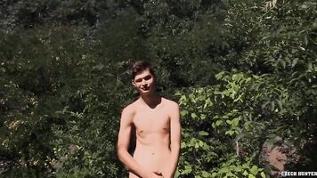 CZECH HUNTER 474 - Amateur Hunk Riding His Bike Takes A Break To Fuck In The Park