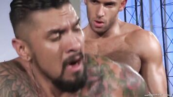 Raging Stallion - Boomer Banks First Ever Bottom scene!