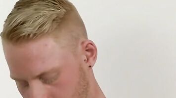 British amateur plays with his big dick and juicy foreskin