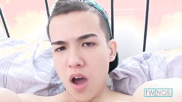 Horny Boy Xander Spreads His Legs For Some Dildo Banging!