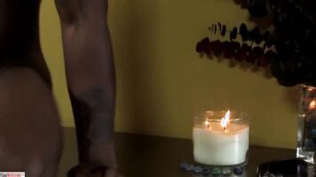 Golden Secret Sexy Chocolate Stroking