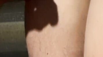 Twink hosed down with piss before anal