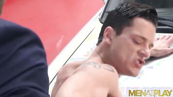 Classy Businessmen Raw Breed After BJ