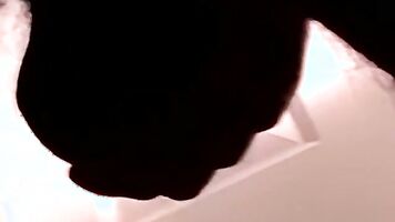 Young amateur masturbates and cums solo
