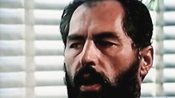 Richard Locke and Clay Russell in HEATSTROKE (Joe Gage, 1982)