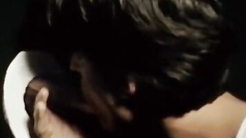 Trippy Vintage Gloryhole Scene from ROUGH CUT