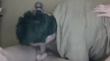 Wild twinks sucking big cock and pounding in nasty threesome