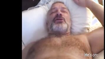 Hot daddyBear Blows his Load