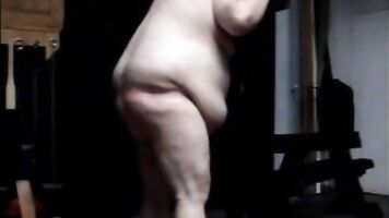 Another Chubby Chub Bear visits my Toronto Dungeon Room