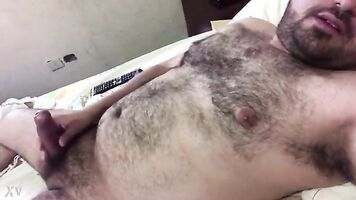 little bear showing cock