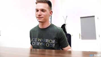 Lukas Gets A Naughty Offer To Swallow A Huge Cock Let His Virgin Ass Getting Fucked - BigStr