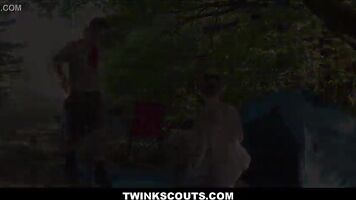 Twink Boy Scout And His Scouts Leader Threesome When Caught Fucking Outdoors - Greg McKeon, Jakeb Wilde, Colton McKeon
