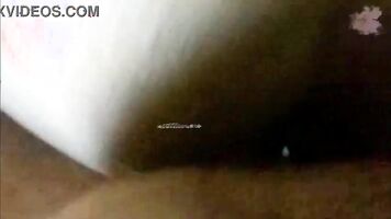 Creampie of Indian sissy chubby bottom by a mature top