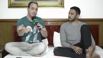 #Suite69 - Pornstar Apolo Sanchez, angel face, actor talks about behind the scenes of porn movies - Part 1 - Twitter:@papomix