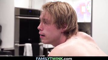 FamilyTwink.com ⏩ Nervous Boy Corrupted by his Muscular Step Father | Skylar Hill, Kristofer Weston