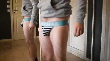 Trying new underwear
