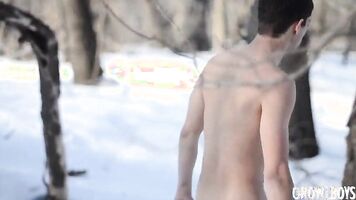 GrowlBoys - Boy fucked bareback by satyr in spellbound world